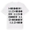 Mondonville ordlek t-shirt