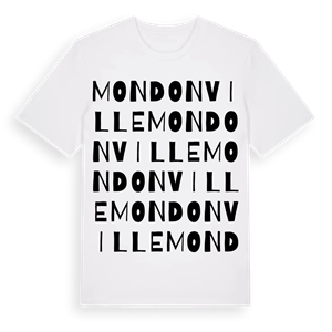 Mondonville ordlek t-shirt – ekologisk bomull t-shirt från Pinshirt