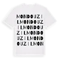 Mondouzil ordlek t-shirt
