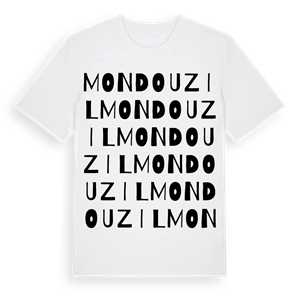 Mondouzil ordlek t-shirt – ekologisk bomull t-shirt från Pinshirt