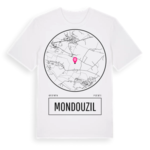 Mondouzil t-shirt – ekologisk bomull t-shirt från Pinshirt