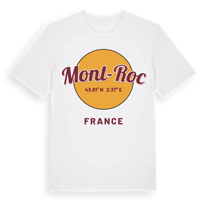Mont-Roc cirkel t-shirt – ekologisk bomull t-shirt från Pinshirt