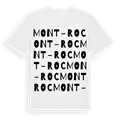 Mont-Roc ordlek t-shirt