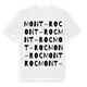 Mont-Roc ordlek t-shirt