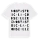 Montastruc-la-Conseillère ordlek t-shirt