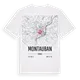 Montauban karta t-shirt