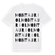 Montauriol ordlek t-shirt