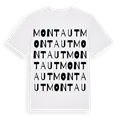 Montaut ordlek t-shirt