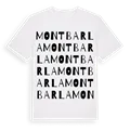 Montbarla ordlek t-shirt