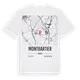 Montbartier karta t-shirt
