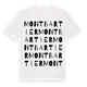 Montbartier ordlek t-shirt