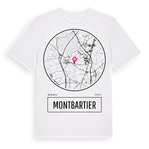 Montbartier t-shirt – ekologisk bomull t-shirt från Pinshirt