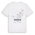 Montbazin karta t-shirt