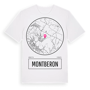 Montberon t-shirt – ekologisk bomull t-shirt från Pinshirt