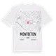 Montbeton karta t-shirt
