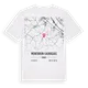 Montbrun-Lauragais karta t-shirt