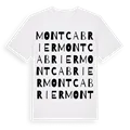 Montcabrier ordlek t-shirt