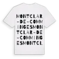 Montclar-de-Comminges ordlek t-shirt