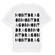 Montdragon ordlek t-shirt