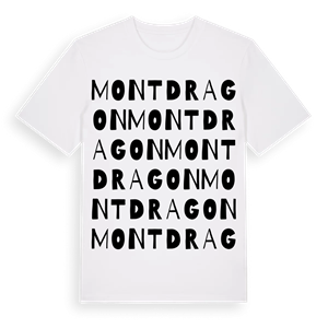 Montdragon ordlek t-shirt – ekologisk bomull t-shirt från Pinshirt
