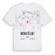 Montégut karta t-shirt