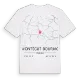 Montégut-Bourjac karta t-shirt