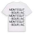 Montégut-Bourjac ordlek t-shirt