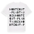 Montégut-Plantaurel ordlek t-shirt