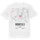 Monteils karta t-shirt