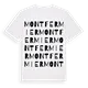 Montfermier ordlek t-shirt