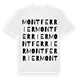 Montferrier ordlek t-shirt