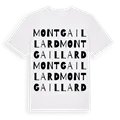 Montgaillard ordlek t-shirt