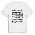Montgesty ordlek t-shirt
