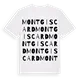 Montgiscard ordlek t-shirt