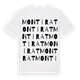 Montirat ordlek t-shirt