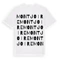 Montjoire ordlek t-shirt
