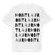 Montlaur ordlek t-shirt