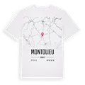 Montolieu karta t-shirt
