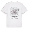 Montpellier karta t-shirt