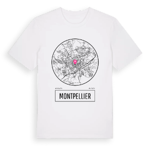 Montpellier t-shirt – ekologisk bomull t-shirt från Pinshirt