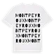 Montpeyroux ordlek t-shirt