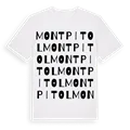 Montpitol ordlek t-shirt