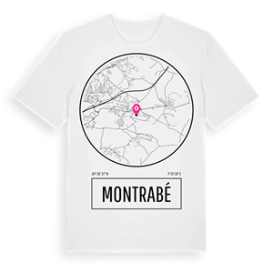 Montrabé t-shirt – ekologisk bomull t-shirt från Pinshirt