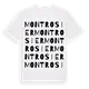 Montrosier ordlek t-shirt