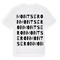 Montseron ordlek t-shirt