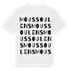 Moussoulens ordlek t-shirt