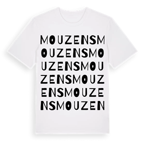 Mouzens ordlek t-shirt – ekologisk bomull t-shirt från Pinshirt
