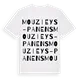 Mouzieys-Panens ordlek t-shirt