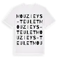Mouzieys-Teulet ordlek t-shirt