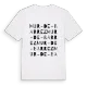 Mur-de-Barrez ordlek t-shirt